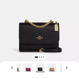 Coach Mini Klare Crossbody Black